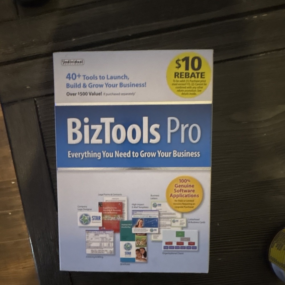 Individual Software BizTools Pro Business Planning DVD Windows 7 English